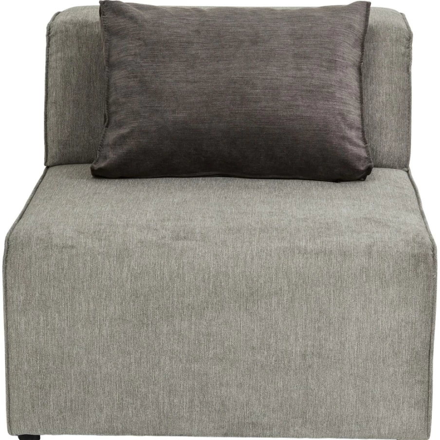 KARE Design Infinity Modern Grey 2-Seater Sofa with 80 Elements for Contemporary Living