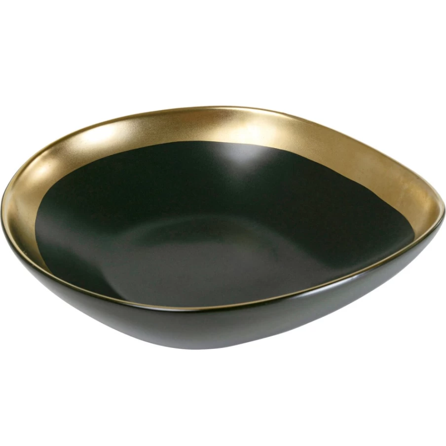 KARE Design Modern Deep Plate Vibrations O19 - Stylish Decorative Bowl for Home Decor