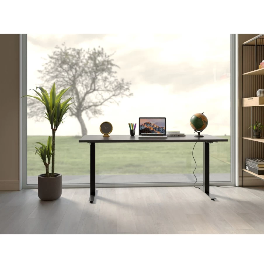 KARE Design Smart Office Desk - 140x70cm Modern Black Workstation for Home & Business