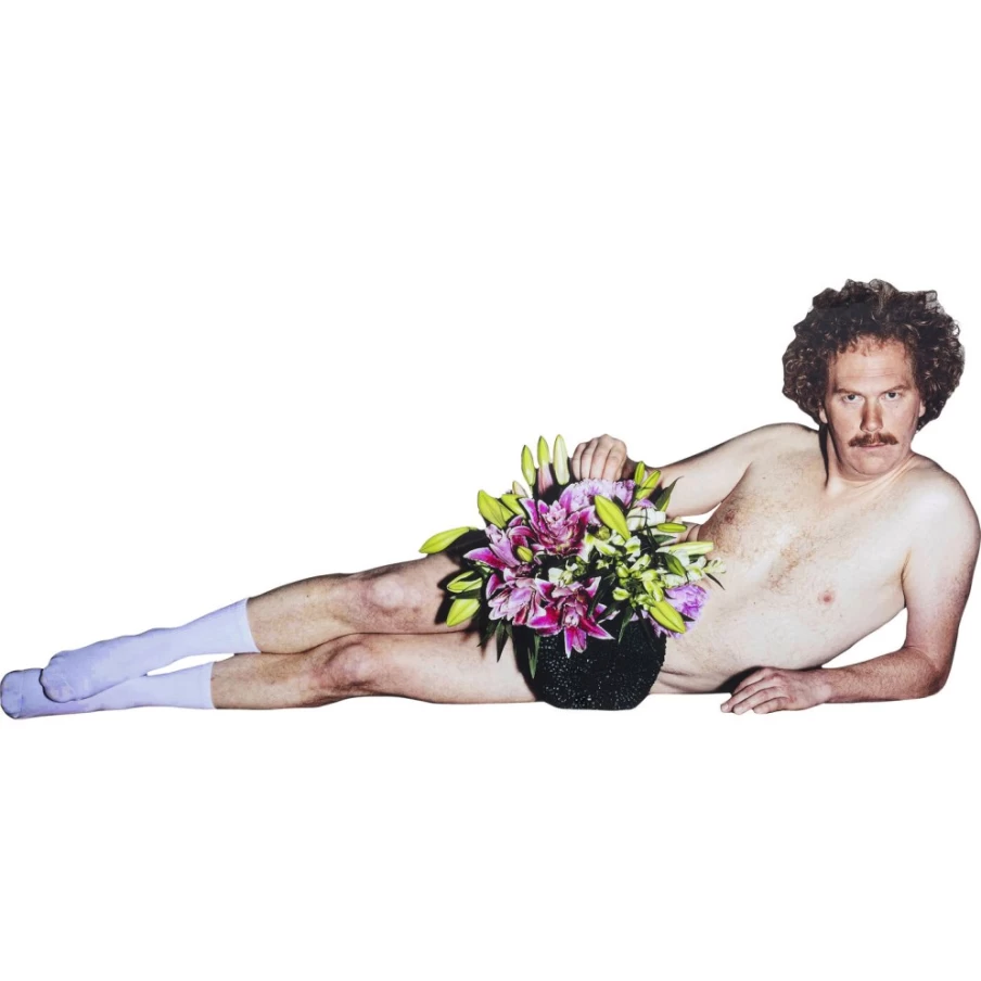 "KARE Design Cardboard Socks Guy Floral Display Stand for Retail Campaigns"