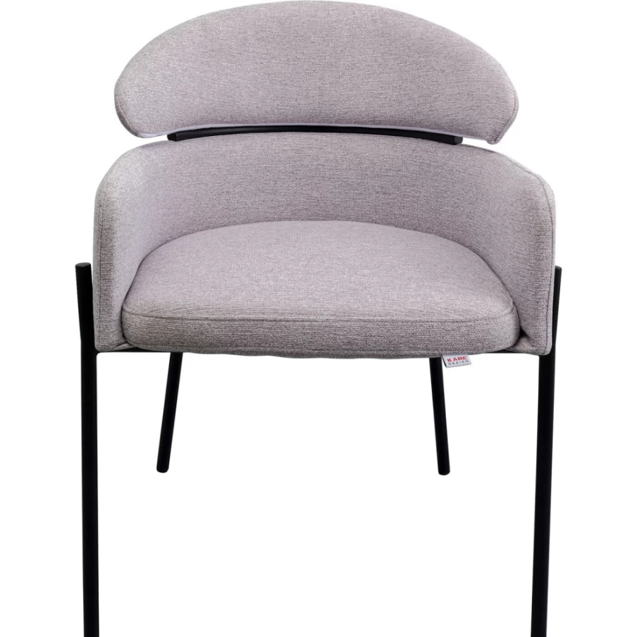 "KARE Design Alexia Lavender Armchair - Modern Accent Chair With Armrests"