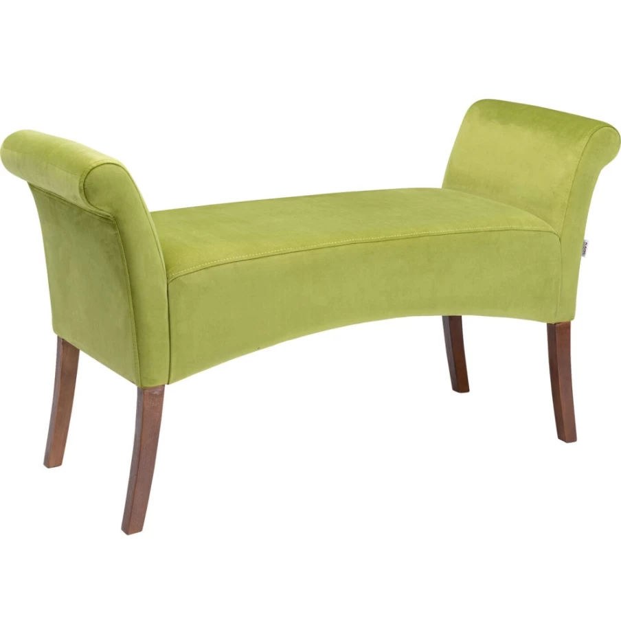 KARE Design Bench Motley Lime - Modern Lime Green Accent Bench for Home Decor