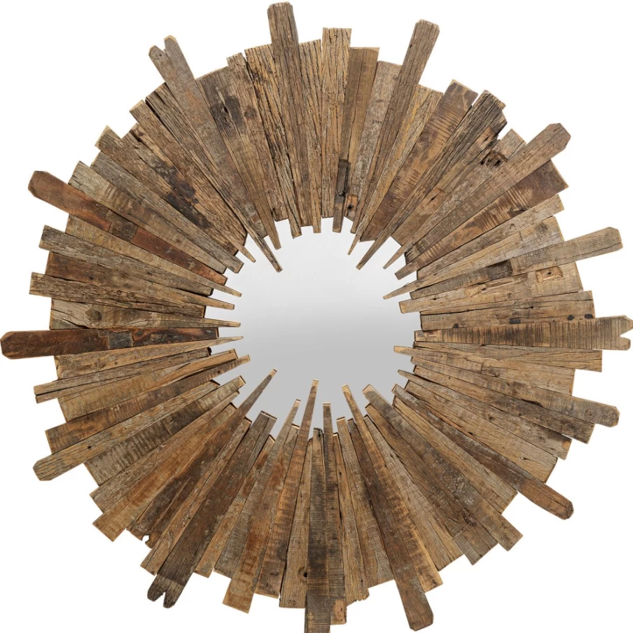 KARE Design Modern Round Wall Mirror Bastidon 120cm - Stylish Decorative Mirror for Home Decor