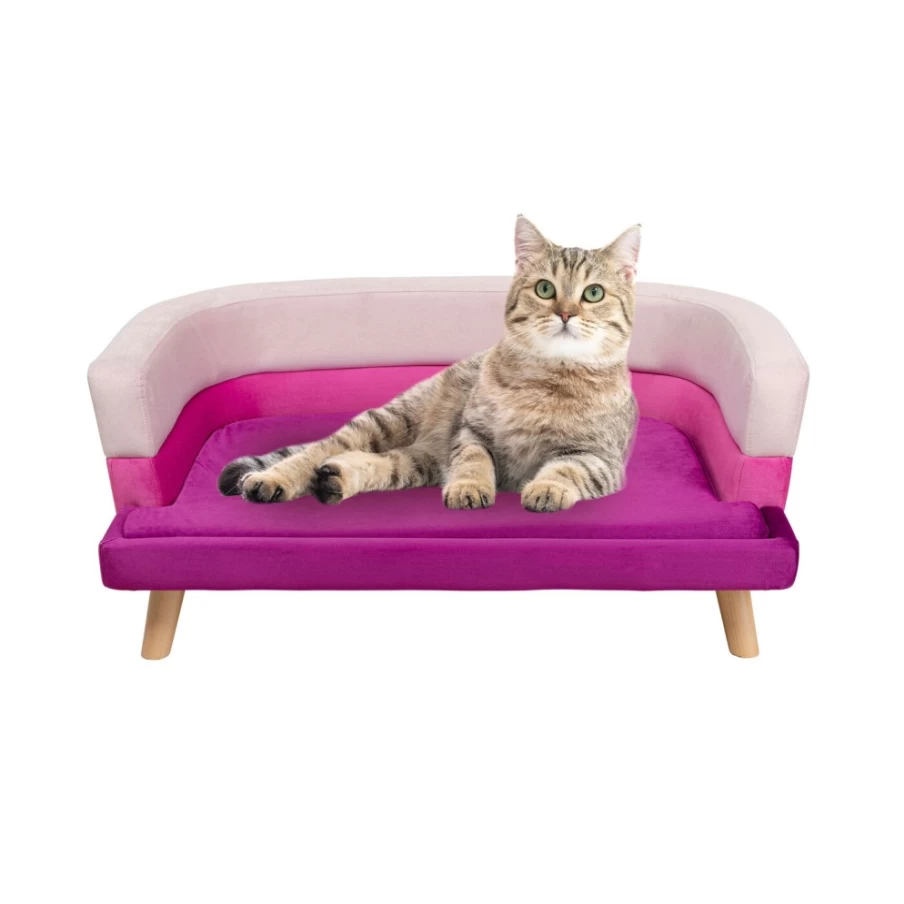 "KARE Design Luxury Princess Pink Dog Bed – Premium Pet Cushion for Small & Medium Breeds"