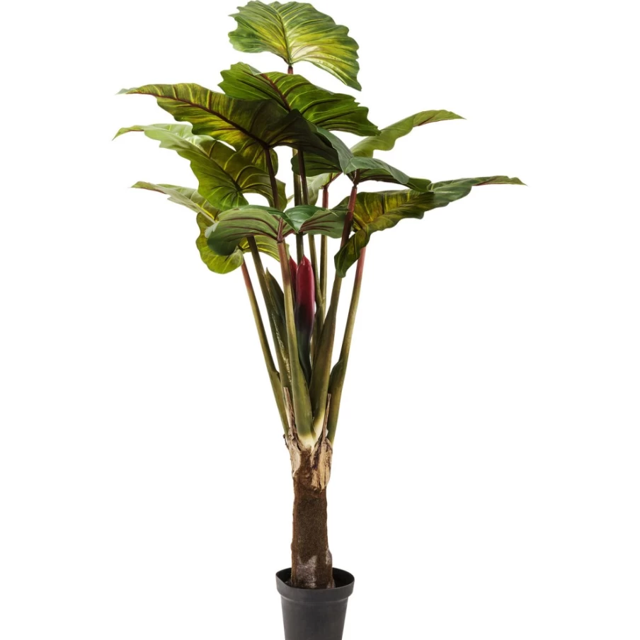 KARE Design Deco Plant Rainforest Green 160Cm Artificial Tall Indoor Tree for Home Decor