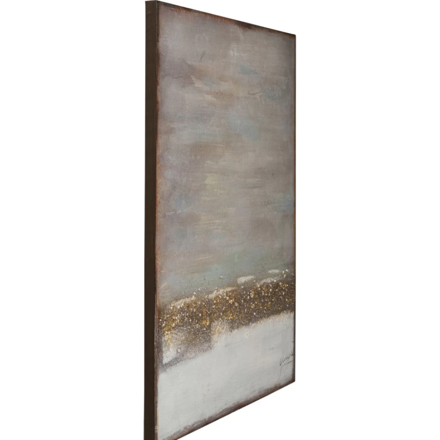 "KARE Design Modern Abstract Acrylic Painting - Horizon Theme 90x120cm Wall Art"
