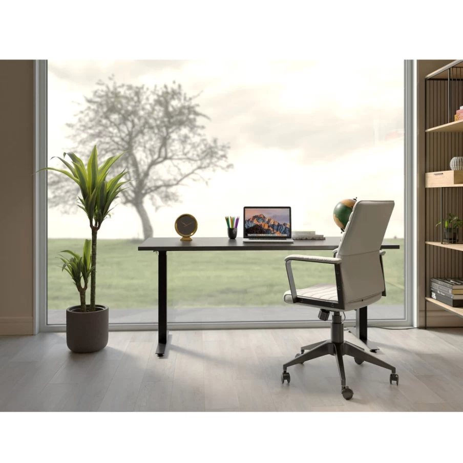 "KARE Design Labora Modern White Office Chair – Ergonomic Executive Desk Chair"