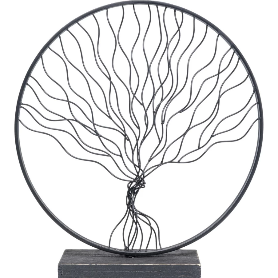 KARE Design Modern Deco Object Rooted 39cm Tall Decorative Sculpture