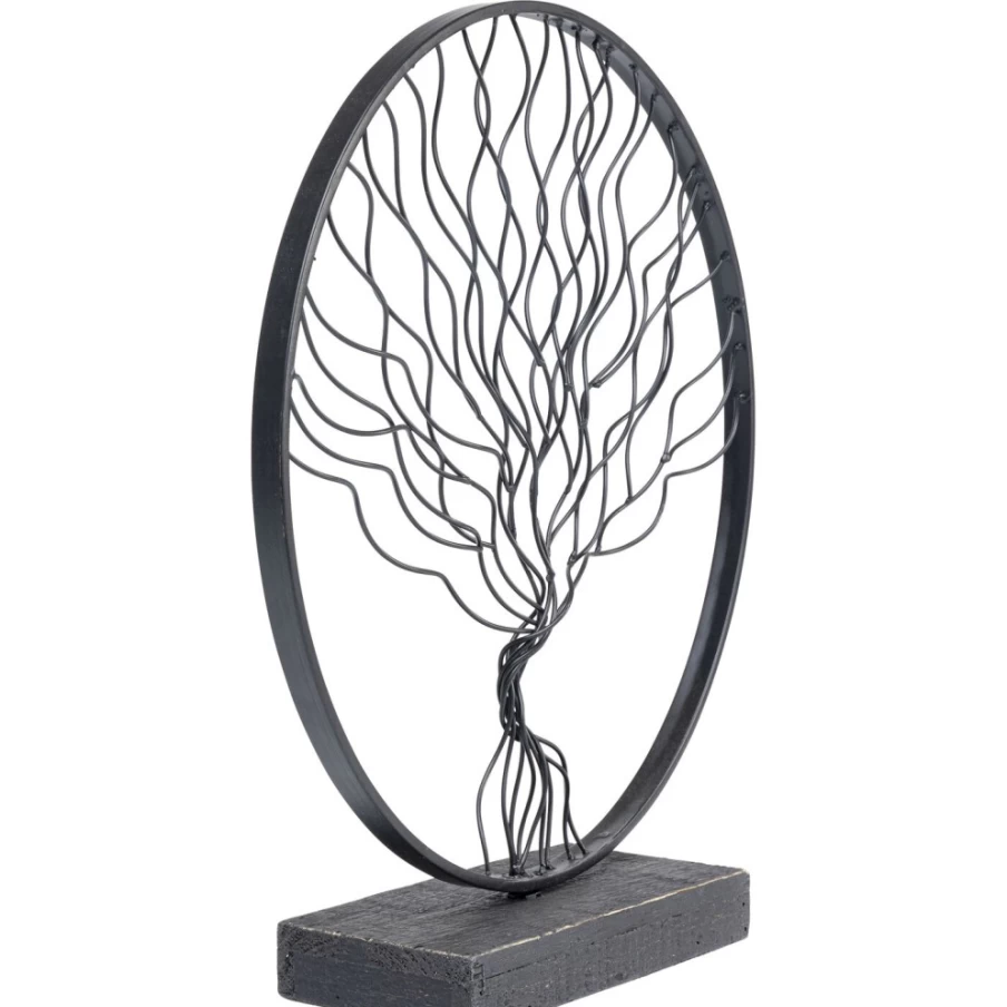 KARE Design Modern Deco Object Rooted 39cm Tall Decorative Sculpture