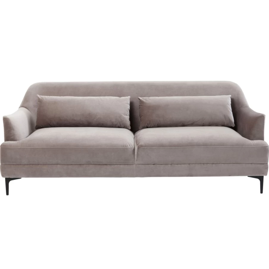 "KARE Design Modern 3-Seater Sofa in Grey | Stylish & Comfortable Living Room Furniture"