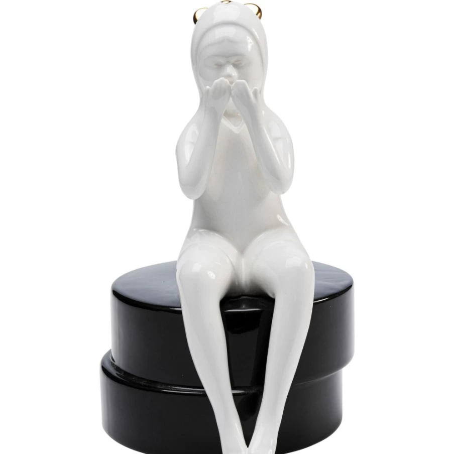 KARE Design Modern Praying Girl Statue 20cm Handcrafted Home Decor Figurine