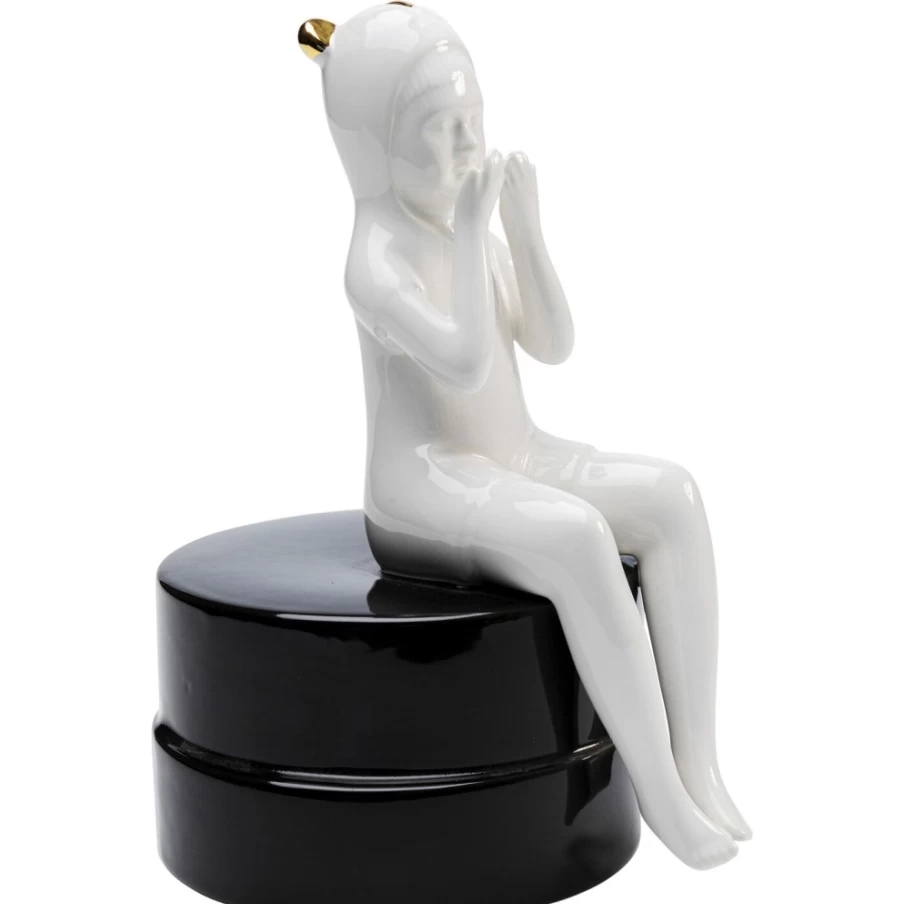 KARE Design Modern Praying Girl Statue 20cm Handcrafted Home Decor Figurine