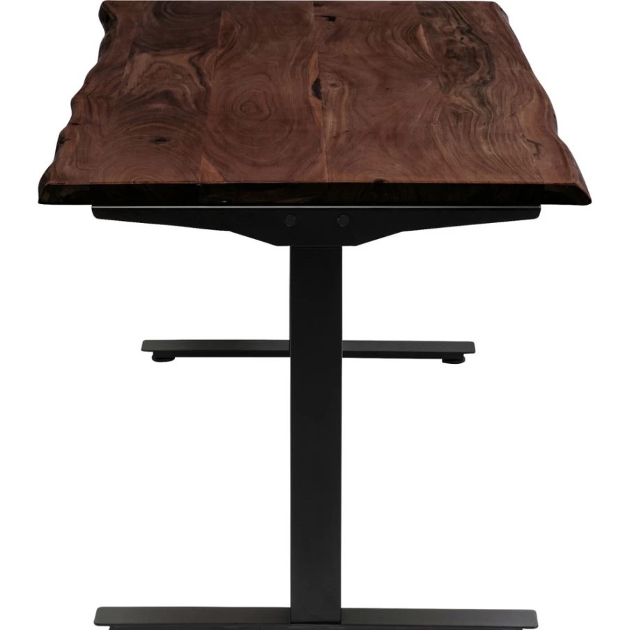 KARE Design Modern Dark Wood Office Desk 160x80cm - Ergonomic Workspace for Harmony & Productivity