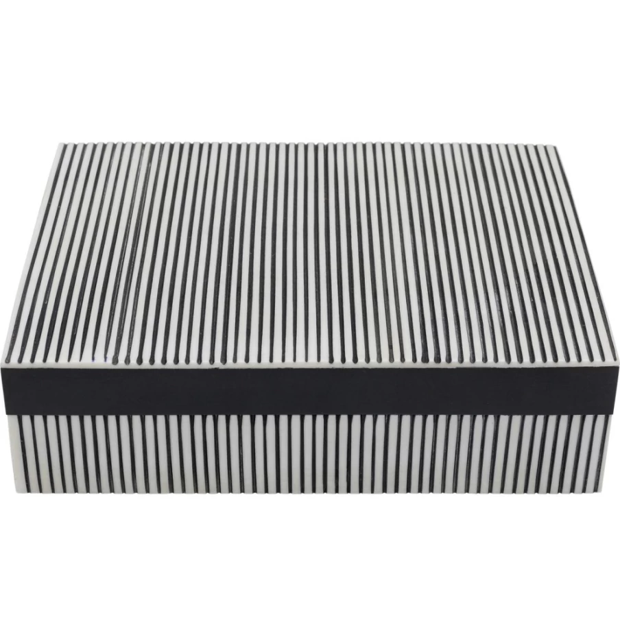 KARE Design Decorative Storage Box 20x6 cm - Premium Wooden Plenty Box for Home Organization