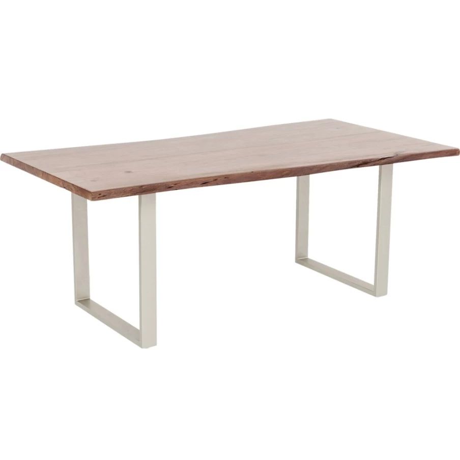 KARE Design Modern Table Harmony Dark Silver Dining Table 200cm x 100cm