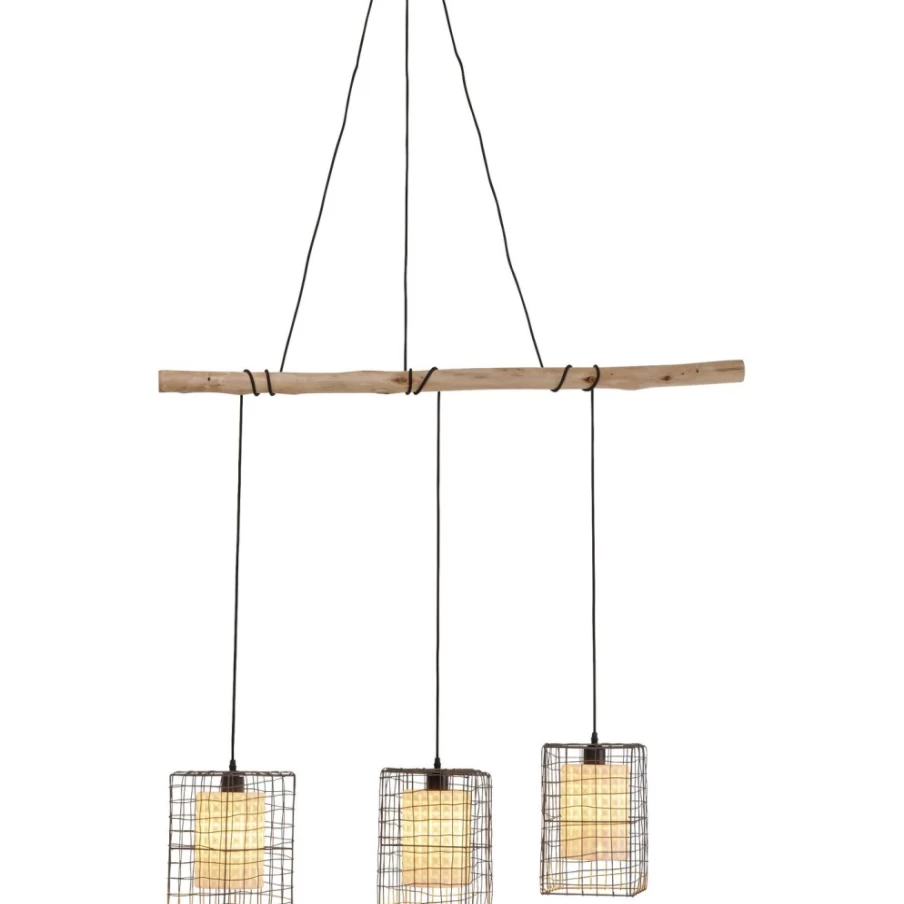 KARE Design Modern 120cm Three-Grid Pendant Lamp for Stylish Interior Lighting