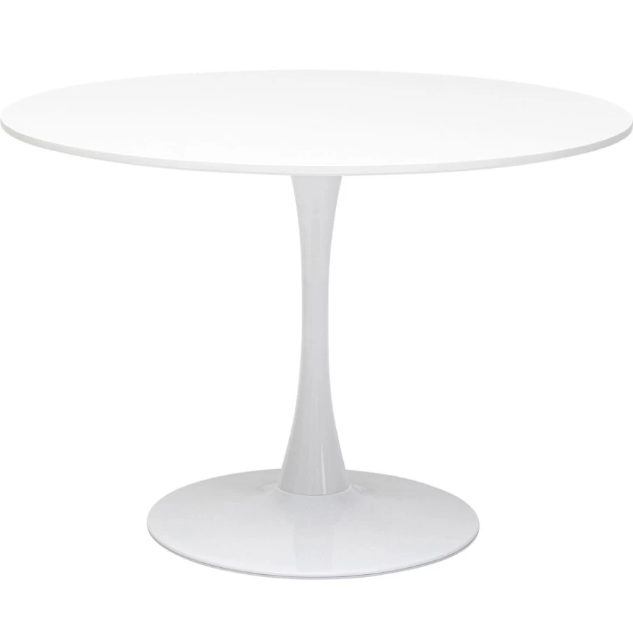 KARE Design White O110 Modern Schickeria Table - Stylish Dining Table for Contemporary Interiors