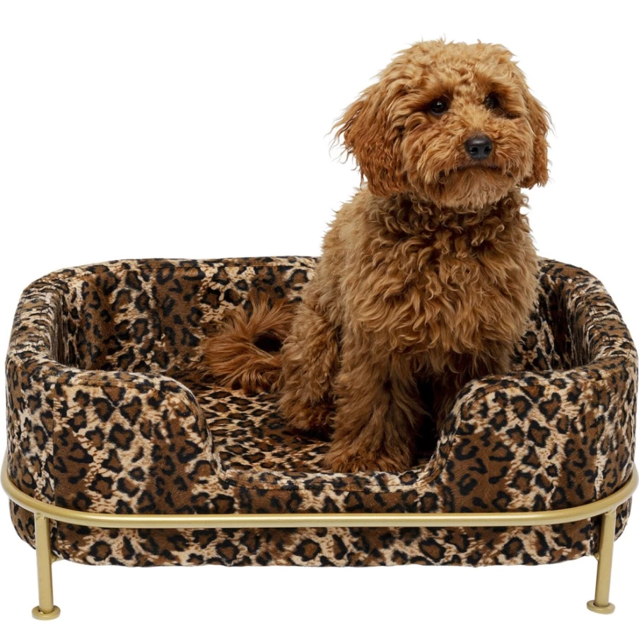 KARE Design Modern Dog Bed for Pets - Diva Leo Luxury Pet Cushion