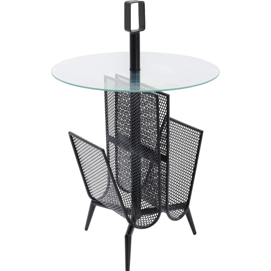 KARE Design Modern Side Table Tira - 45cm Round Accent Table for Living Room