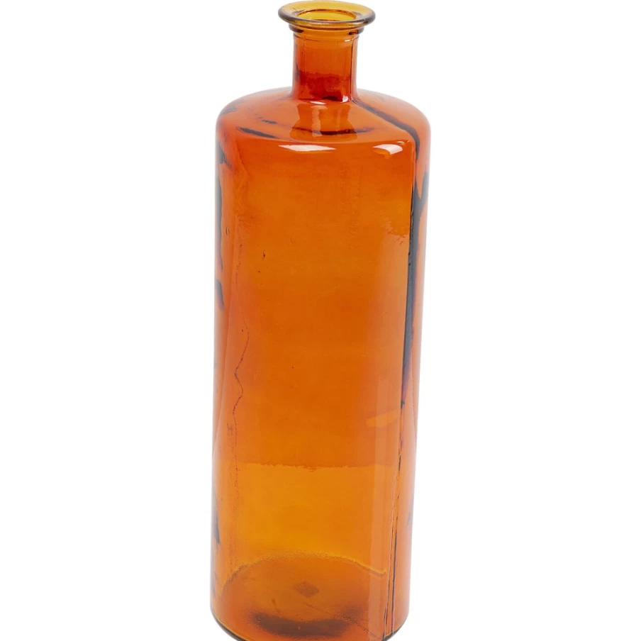 KARE Design Modern Orange Vase - 75cm Tall Handmade Decorative Tutti Vase for Home & Office
