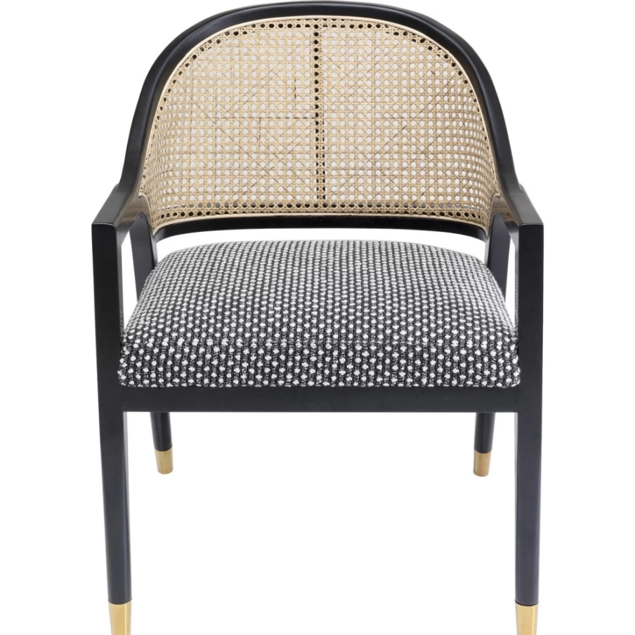 "KARE Design Horizon Modern Armchair - Stylish Comfort with Armrests"