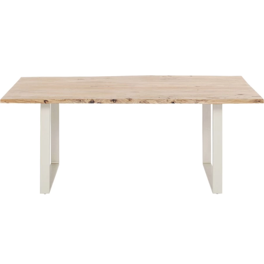 KARE Design Modern Silver Dining Table Harmony 160x80 cm - Contemporary Kitchen & Office Desk