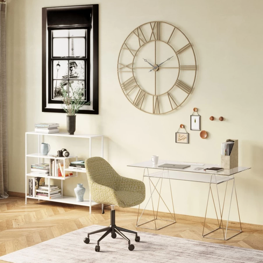 KARE Design Modern Large 120cm Wall Clock for Living Room Decoration