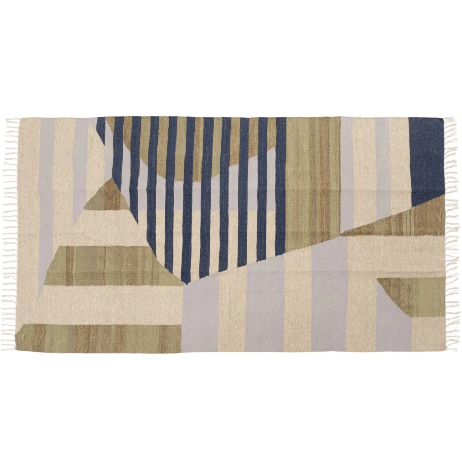 "KARE Design Modern Striped Carpet 150x240 cm – Soft Area Rug for Living Room & Bedroom"