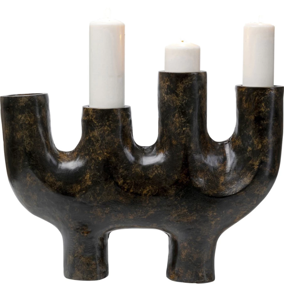 KARE Design Modern 60cm Candle Holder with 4 Decorative Stickers, Elegant Home Decor