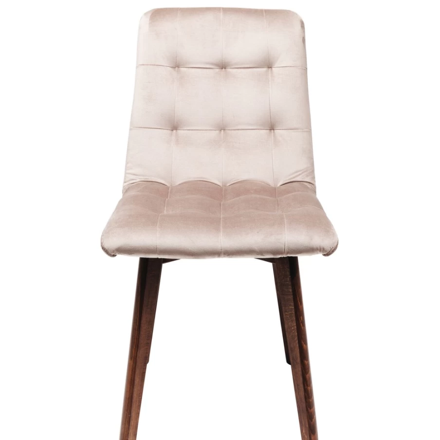 KARE Design Moritz Velvet Chair in Silbergrey - Premium Velvet Upholstered Lounge Chair