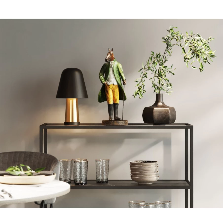 KARE Design Modern Sir Horse Standing Decor Figurine - 44Cm Elegant Home Sculpture