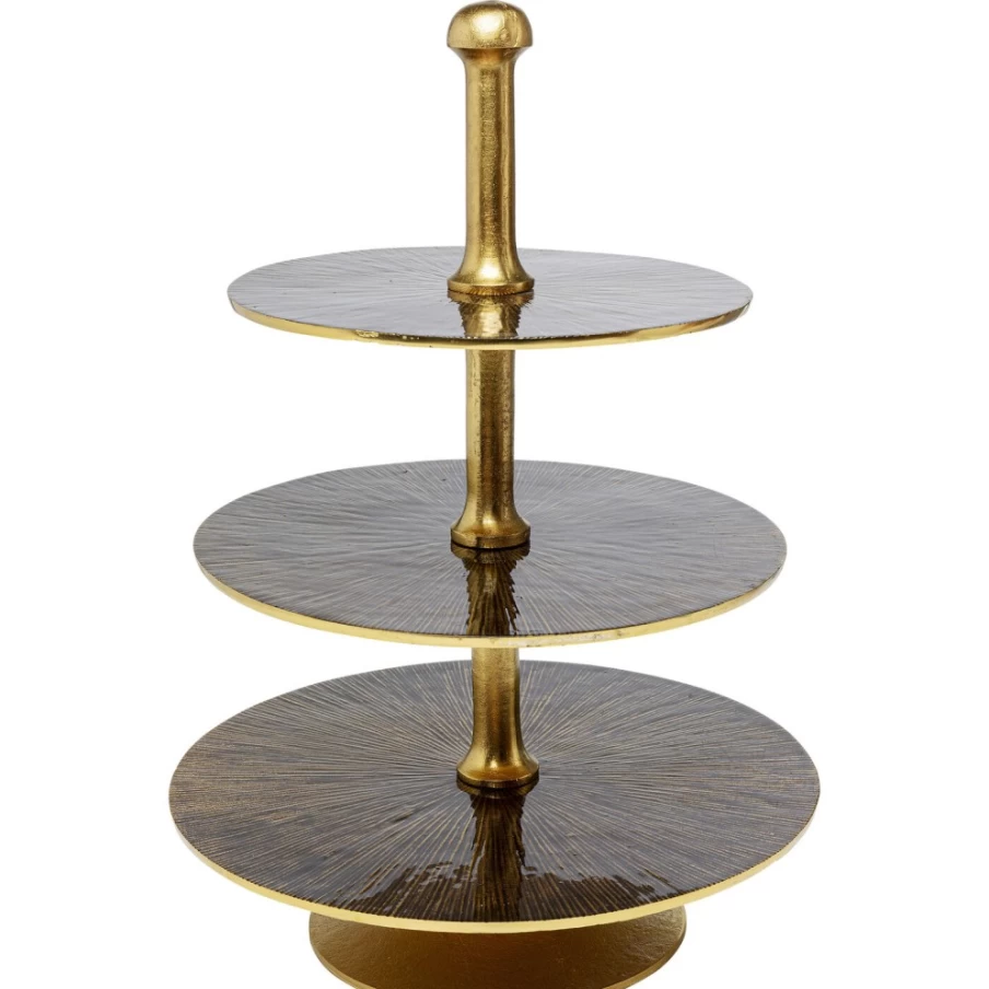 "KARE Design Brass Etagere Shelf - 56Cm Elegant Lovely Display Stand"