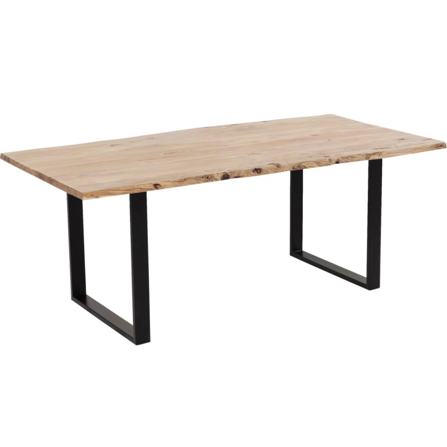 KARE Design Modern Black Dining Table - 180x90cm Harmony Collection