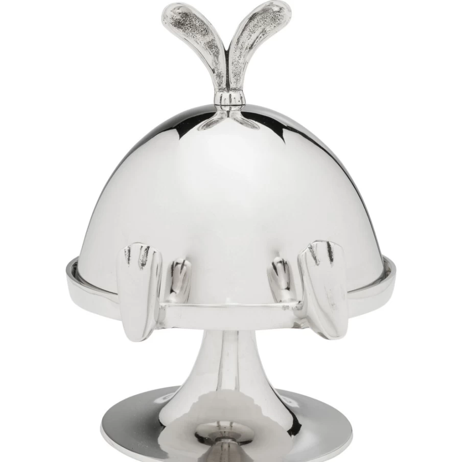KARE Design Bunny Cake Cloche - Decorative Glass Dome for Desserts