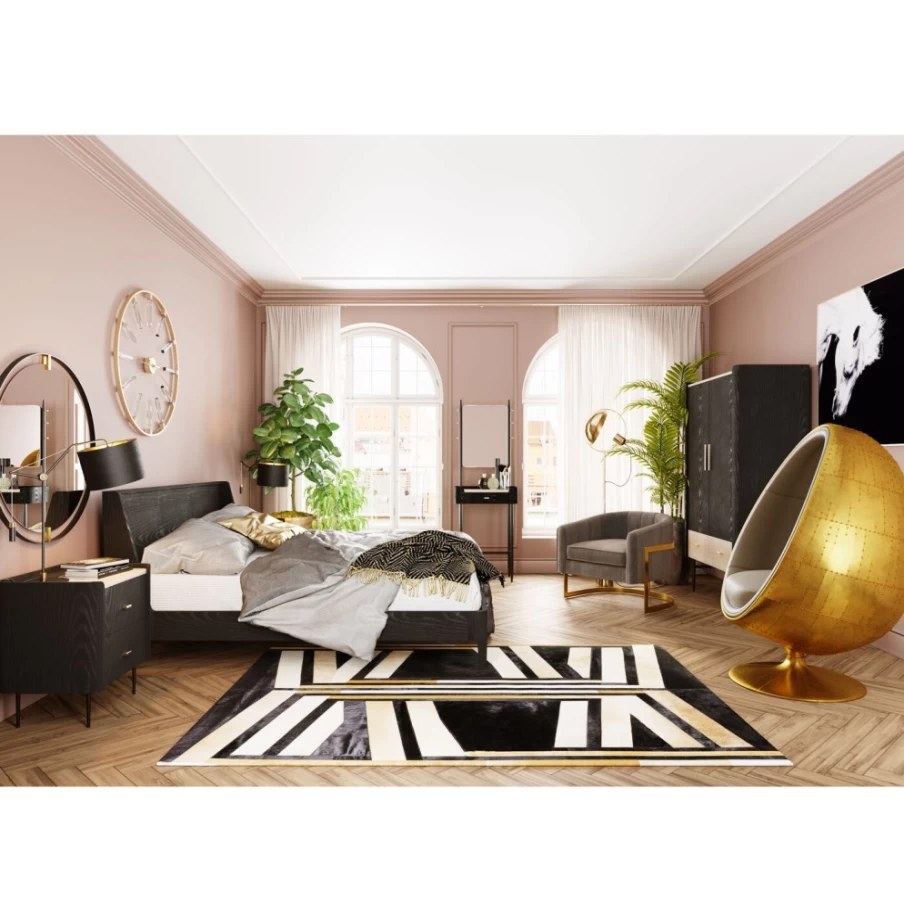 KARE Design Milano Modern Wardrobe 180x110 cm - Stylish Storage Cabinet for Bedroom