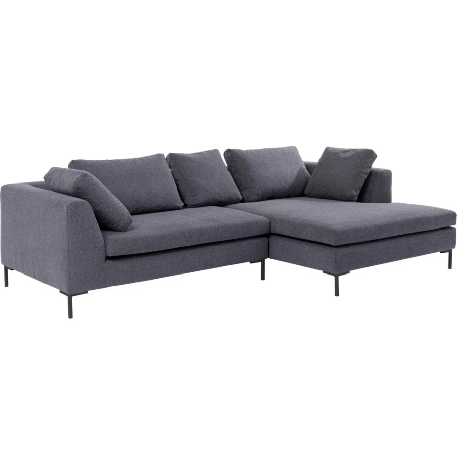 "KARE Design Gianni Grey Right Corner Sofa – Modern Modular Sectional for Living Room"