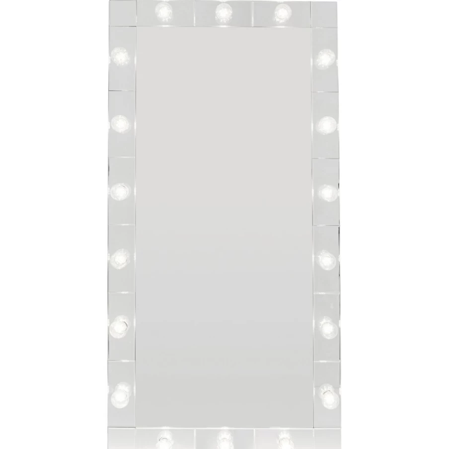 KARE Design Modern Wall Mirror for Makeup 80x160cm - Large Decorative Bathroom & Bedroom Mirror