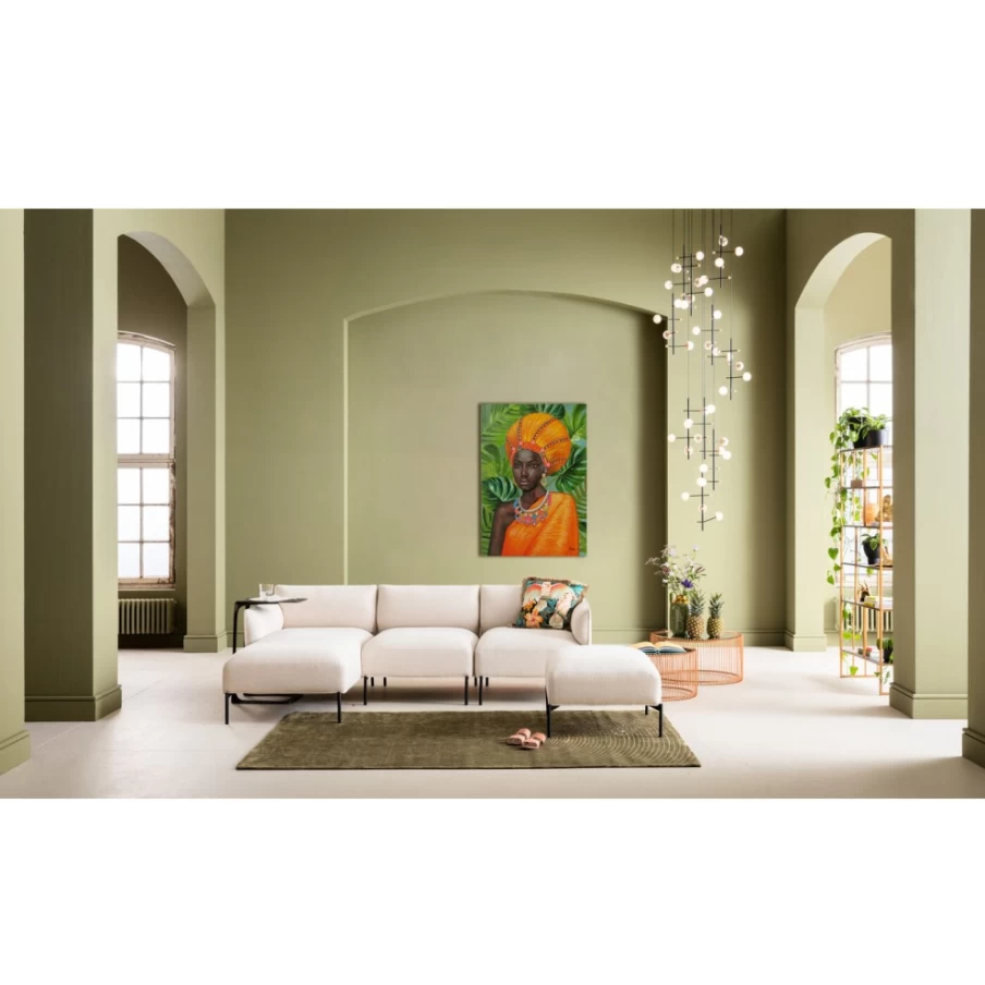 "KARE Design African Beauty Canvas Art Print 70x100cm - Handmade Wall Decor"
