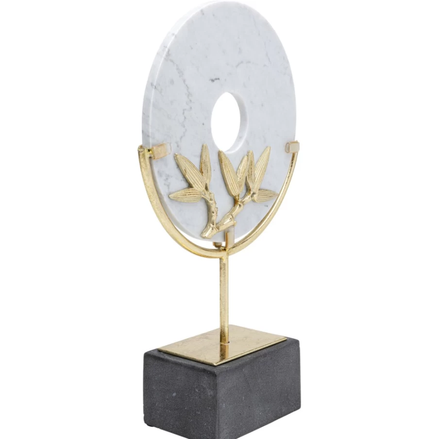 KARE Design Modern Bamboo Circle Wall Decor - 36cm Eco-Friendly Decorative Object