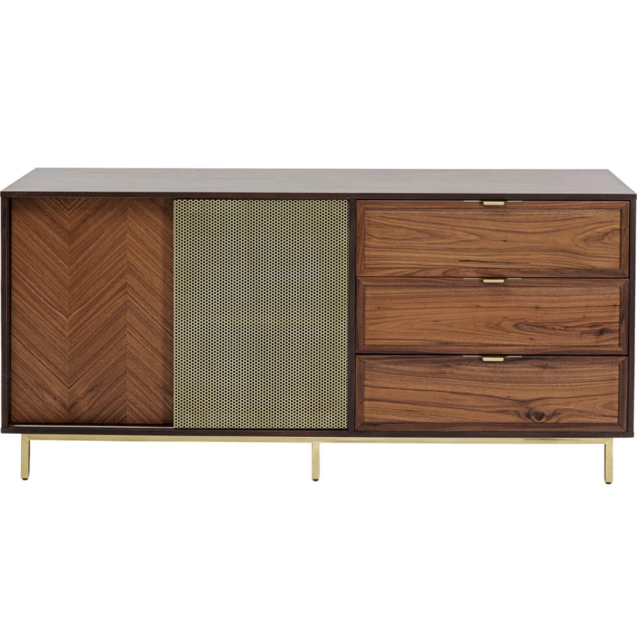 "KARE Design Arizona Modern Sideboard | Stylish Storage Cabinet for Dining Room & Living Room"
