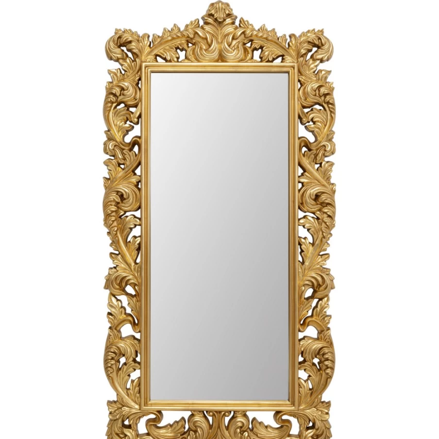 KARE Design Baroque Gold Wall Mirror Valentina 100x190cm Large Decorative Mirror