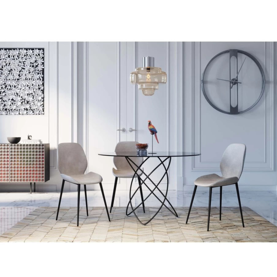 "KARE Design Honey Moon Grey Modern Chair – Stylish & Comfortable Seating"