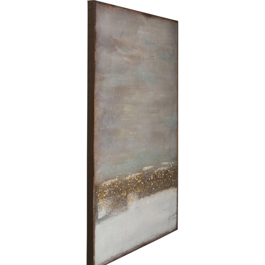 "KARE Design Modern Abstract Acrylic Painting - Horizon Theme 90x120cm Wall Art"
