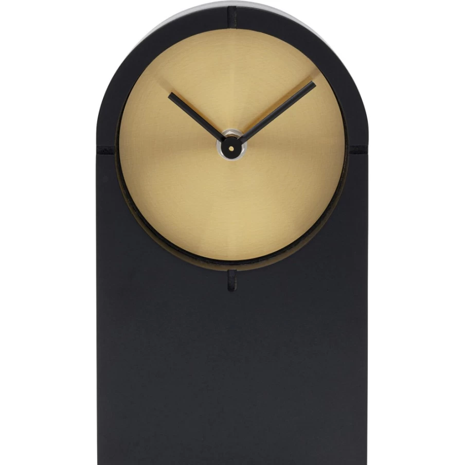 KARE Design Modern Table Clock 12x20cm - Stylish Desktop Decorative Click Clock