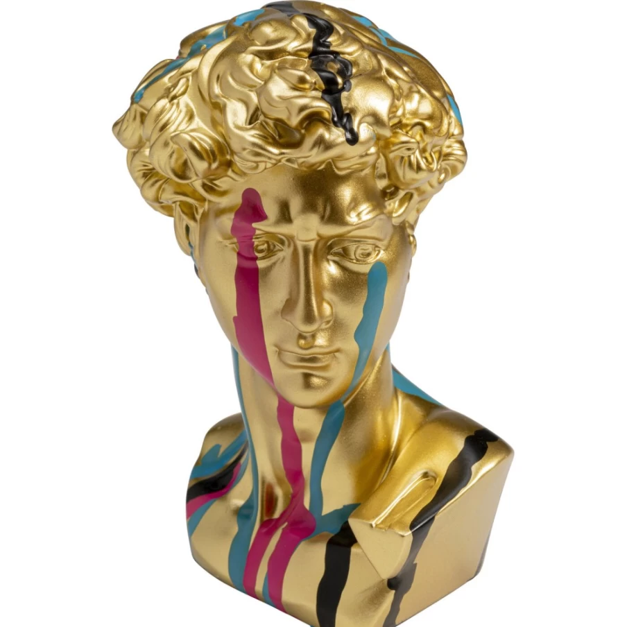 KARE Design Modern David Bust Deco Object Art Sculpture 15cm Home Decor