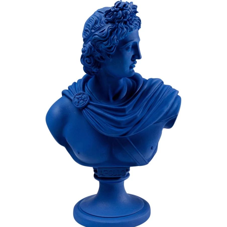 KARE Design Apollo Blue Pop Art Deco Object 36cm Modern Home Decor Sculpture