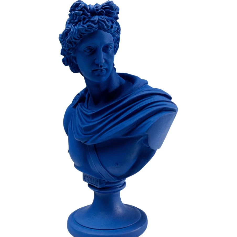 KARE Design Apollo Blue Pop Art Deco Object 36cm Modern Home Decor Sculpture