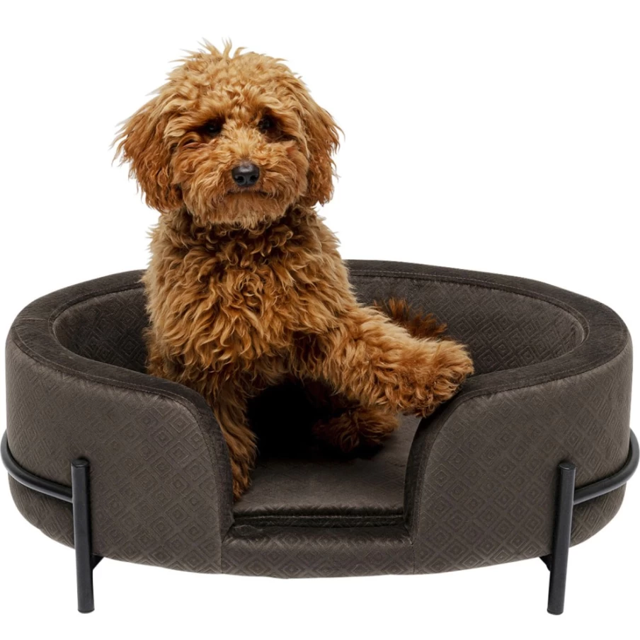 KARE Design Grey Pet Bed for Dogs and Cats - Dream Day Comfortable Sleeping Cushion