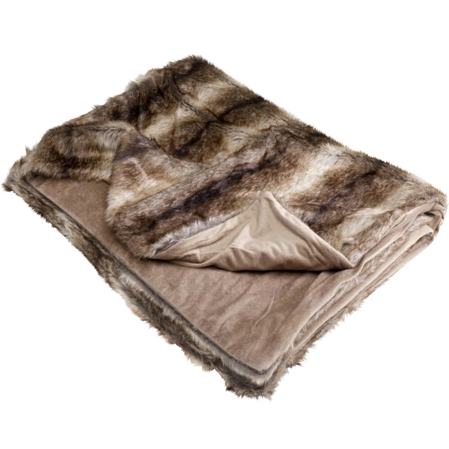 "KARE Design Modern Striped Blanket 140x200 cm - Soft Cozy Throw for Bed & Sofa"