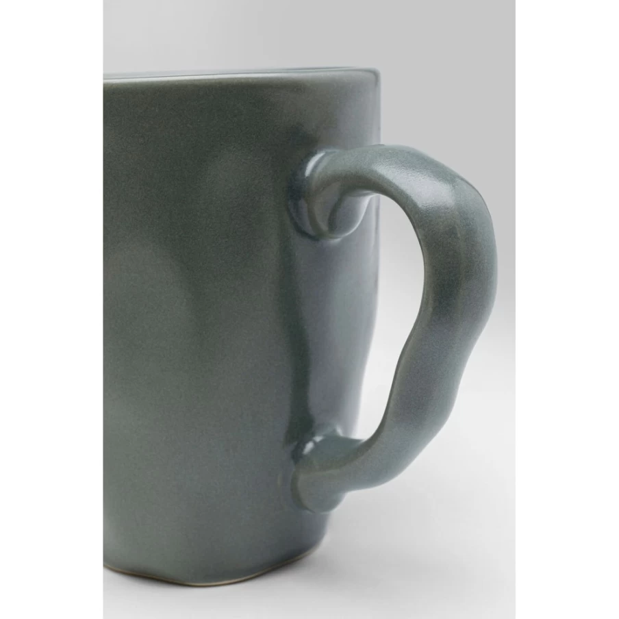 "KARE Design Organic Sage Ceramic Cup – Eco-Friendly Handcrafted Tea Mug"